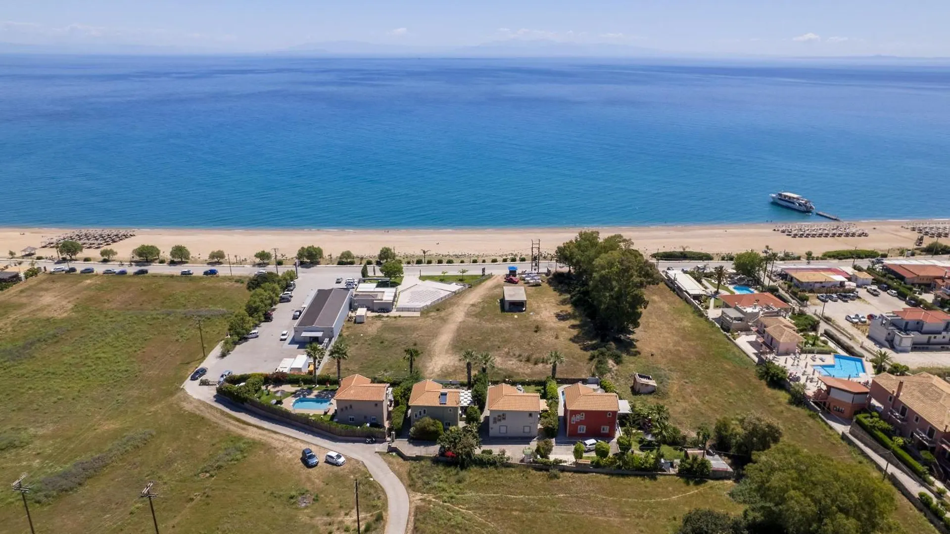 Beachfront Villa Alexandra Skala  그리스