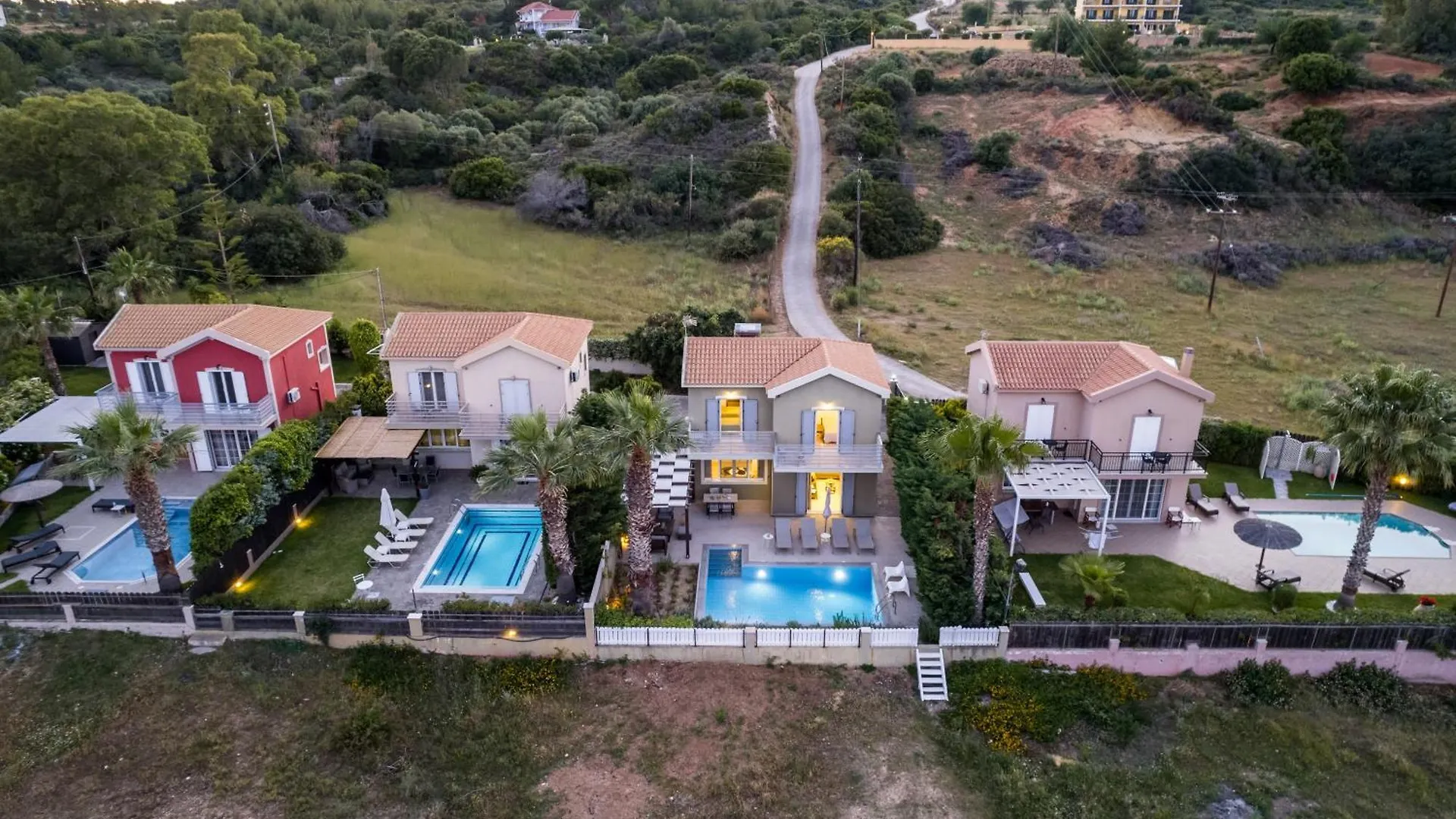 Beachfront Villa Alexandra Skala