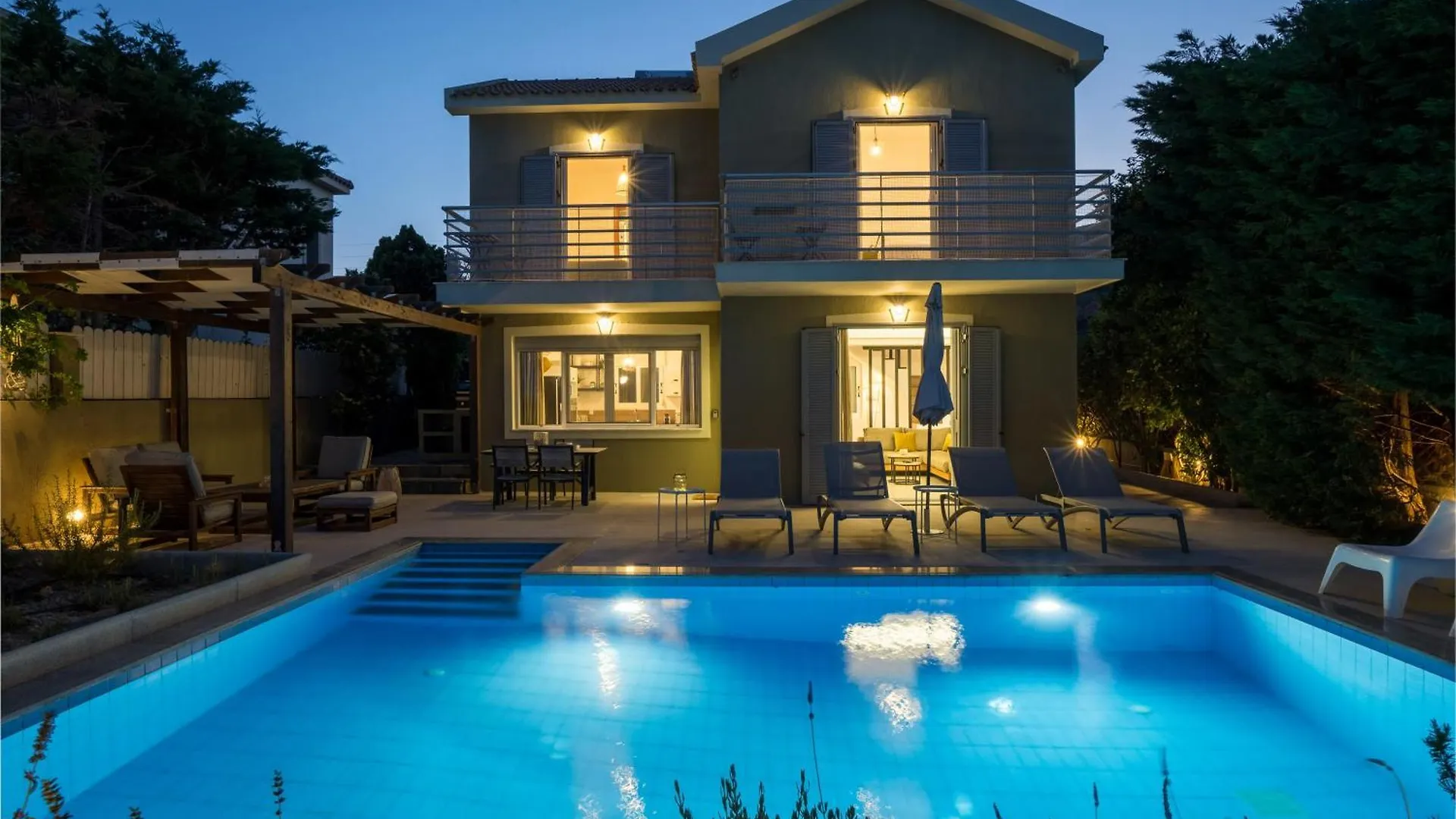 Beachfront Villa Alexandra Skala