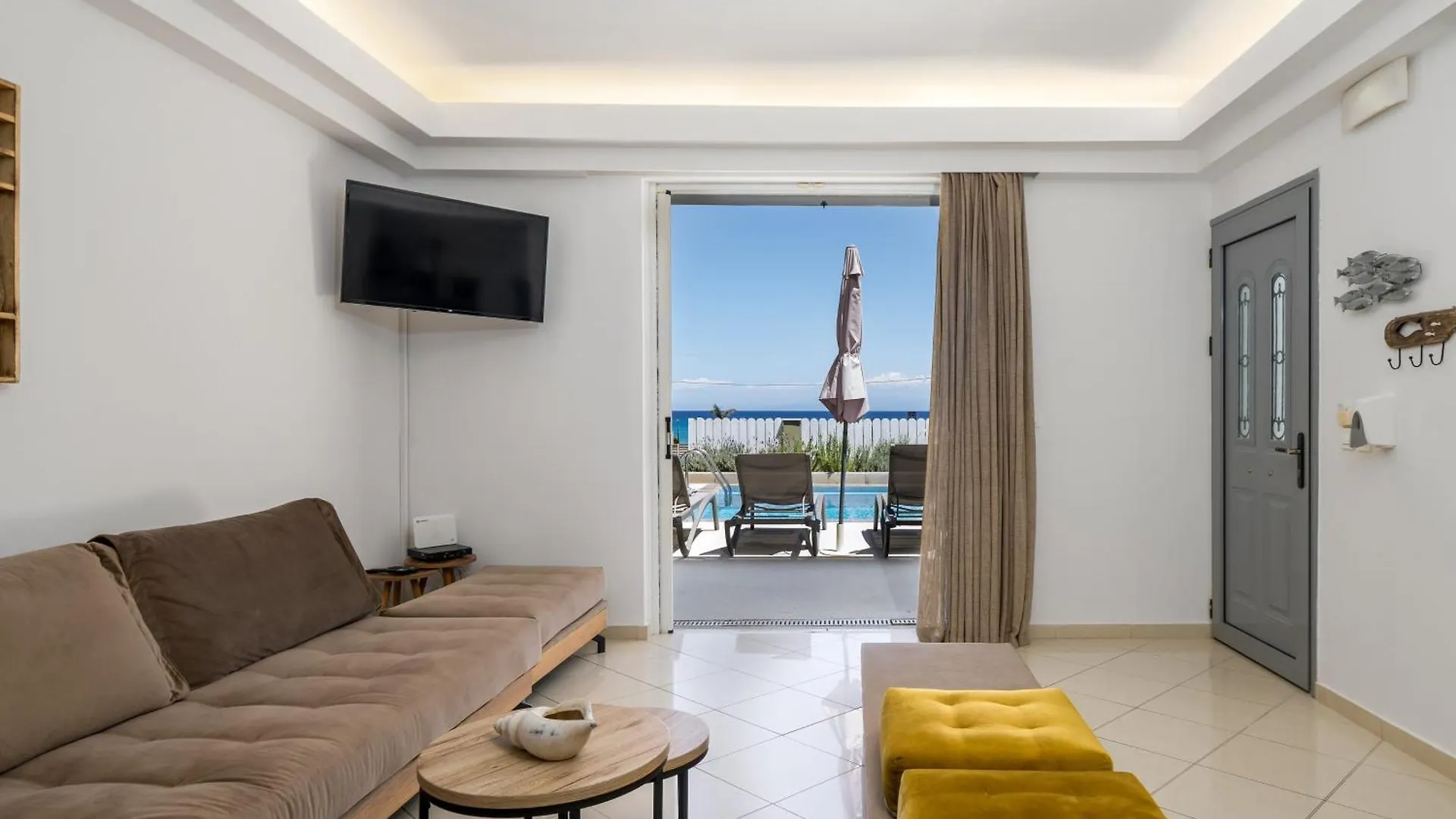 Beachfront Villa Alexandra Skala